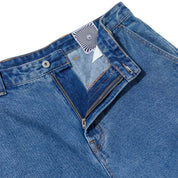 Classic '87 Short Cargo en Denim - Délavage Pierre Clair