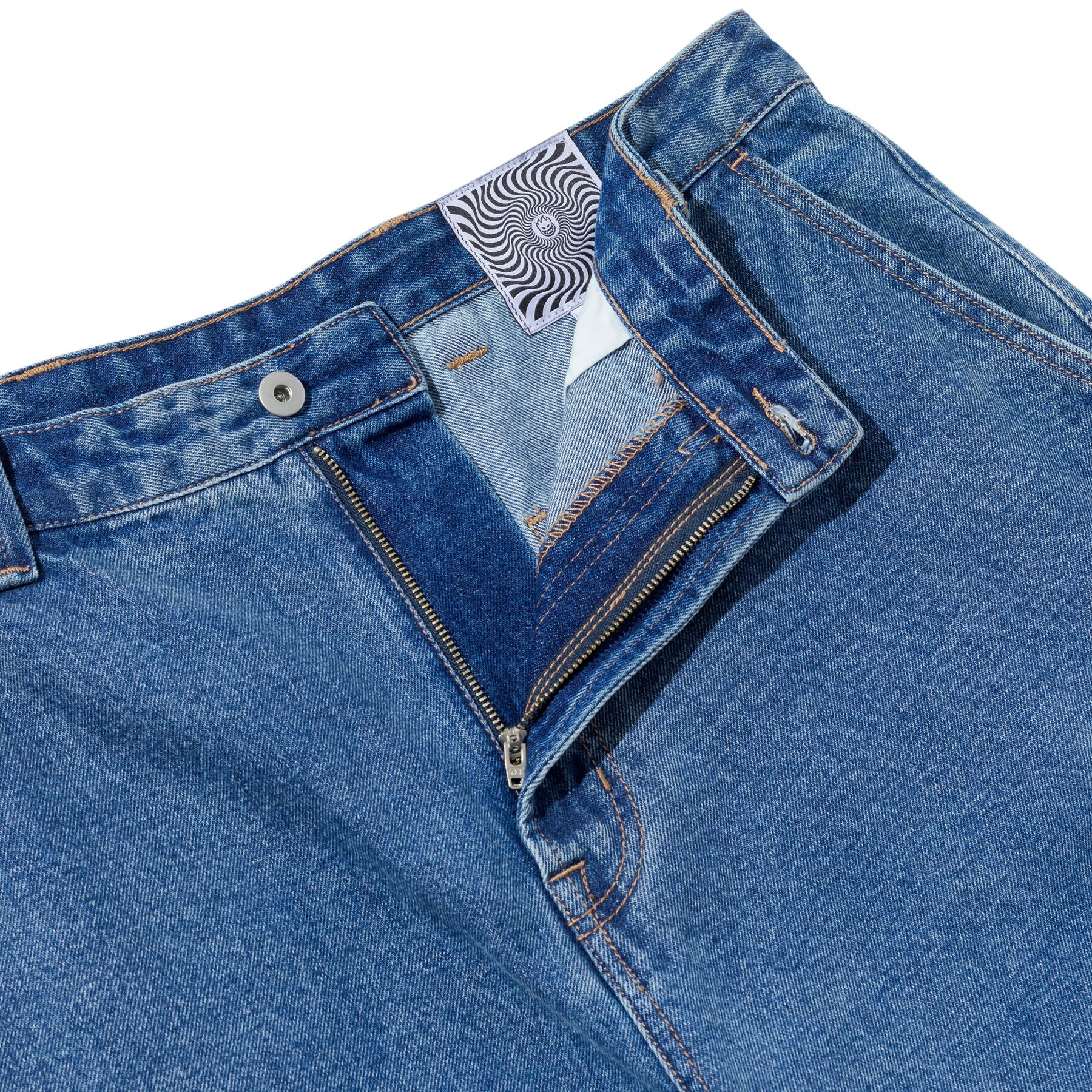 Classic '87 Short Cargo en Denim - Délavage Pierre Clair