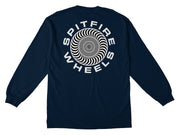 Classic '87 Swirl Fill Longsleeve Tee - Navy/White