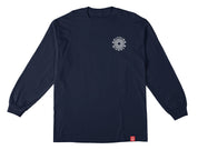Classic '87 Swirl Fill Longsleeve Tee - Navy/White