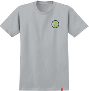 Classic Swirl Overlay T-Shirt - Gris Glacé/Noir/Vert