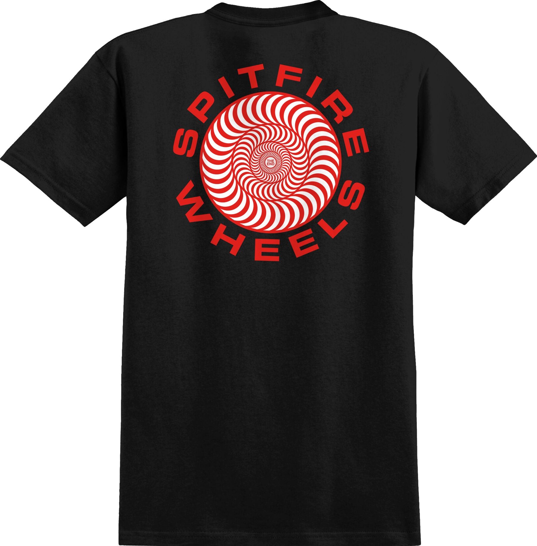 T-Shirt Classic '87 Swirl Fill - Noir/Rouge