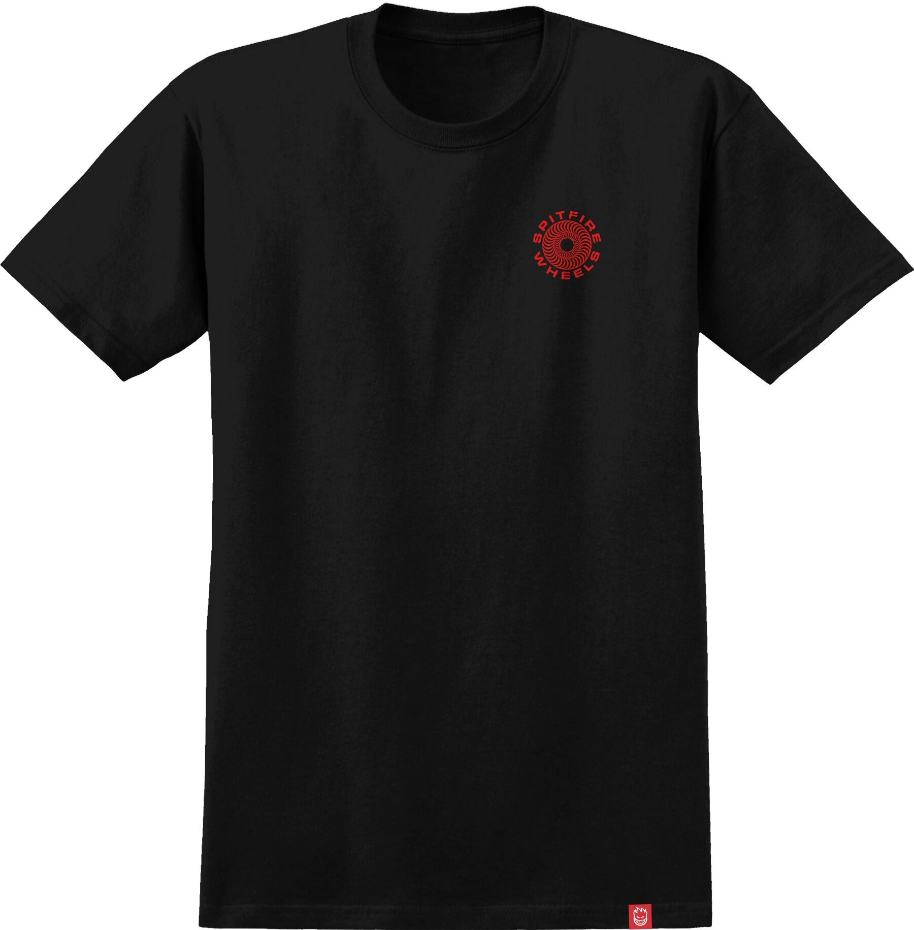 T-Shirt Classic '87 Swirl Fill - Noir/Rouge