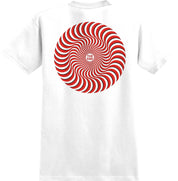 Classic Swirl Overlay T-Shirt - White/Red