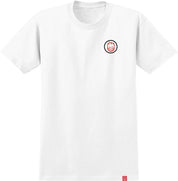 Classic Swirl Overlay T-Shirt - White/Red
