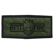 LTB Bighead Script Bi-Fold Wallet - Olive/Black