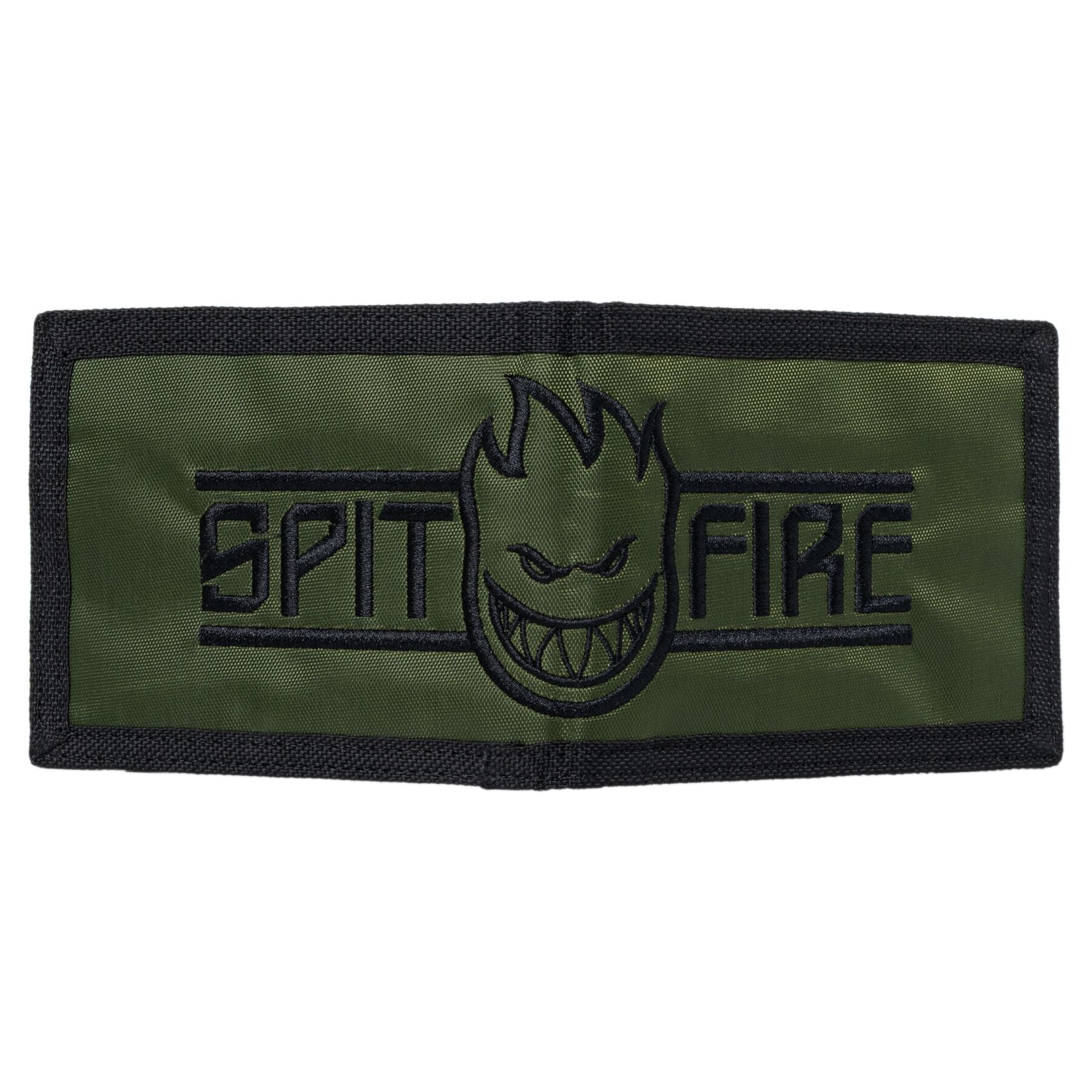LTB Bighead Script Bi-Fold Wallet - Olive/Black