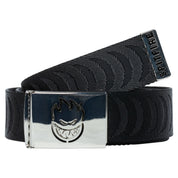 Bighead Cut Out Ceinture à Motif Tourbillon Jacquard - Noir