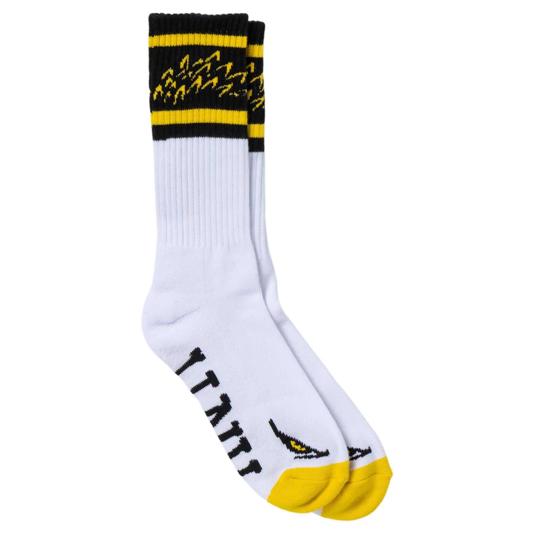 Eagle Sock - White/Black/Yellow