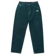 Eyes Denim Twill Pants - Green Overdye