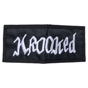 Double OK Script Wallet - Black/Blue