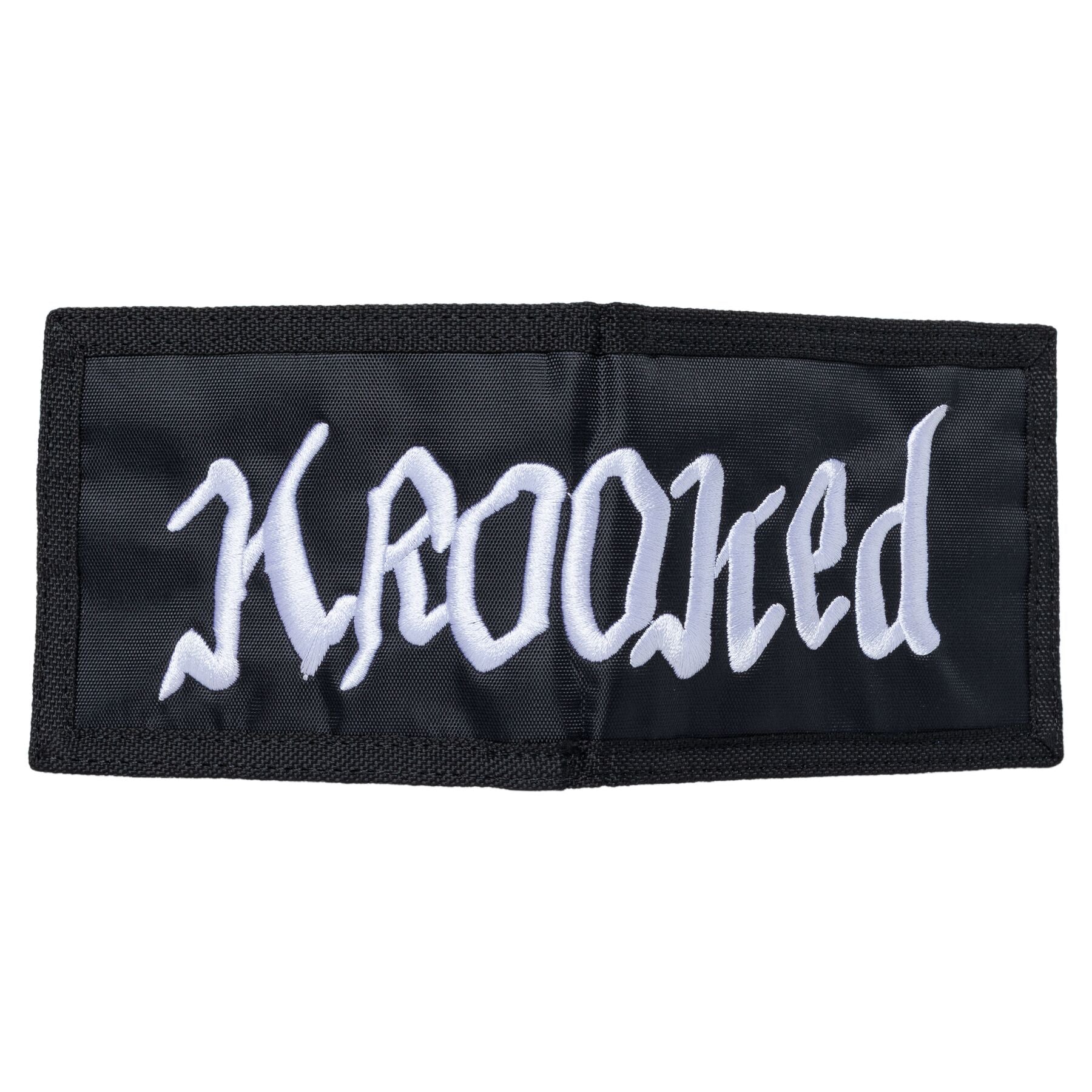 Double OK Script Wallet - Black/Blue