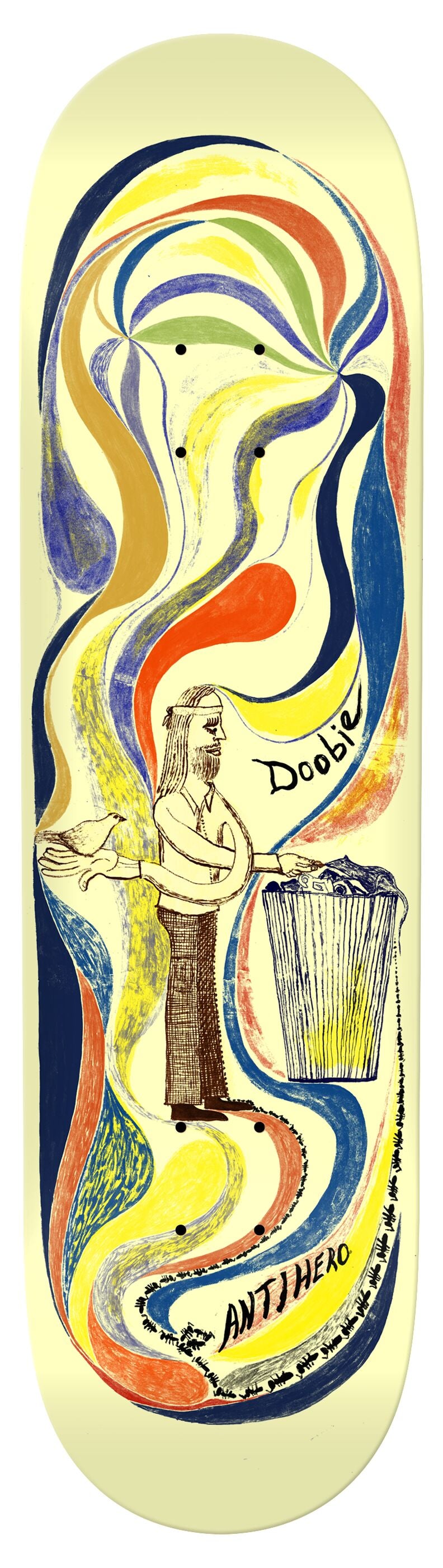 Doobie Expressions Deck - Cream