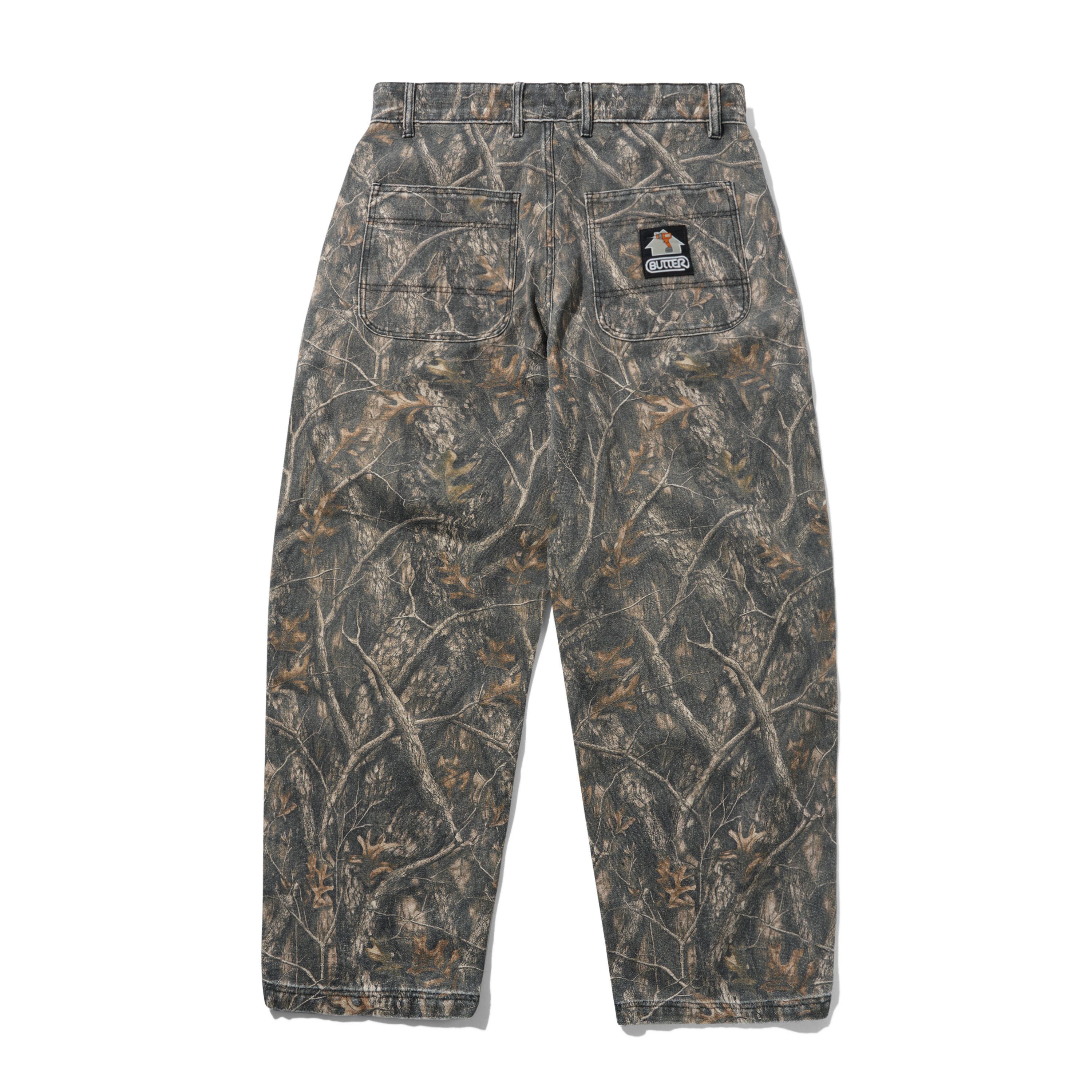 Butter Goods Work Pants - Forest Camo – Palm Isle Skateshop