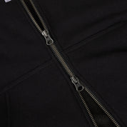 Sweat à Capuche Zippé Blocks - Noir