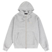 Sweat à capuche zippé Friends - Gris chiné