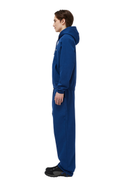 Classic Small Logo Zip Hoodie - Midnight Navy