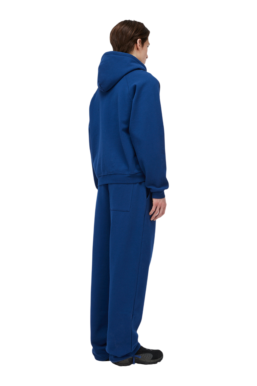Classic Small Logo Zip Hoodie - Midnight Navy