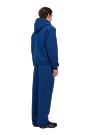 Classic Small Logo Zip Hoodie - Midnight Navy