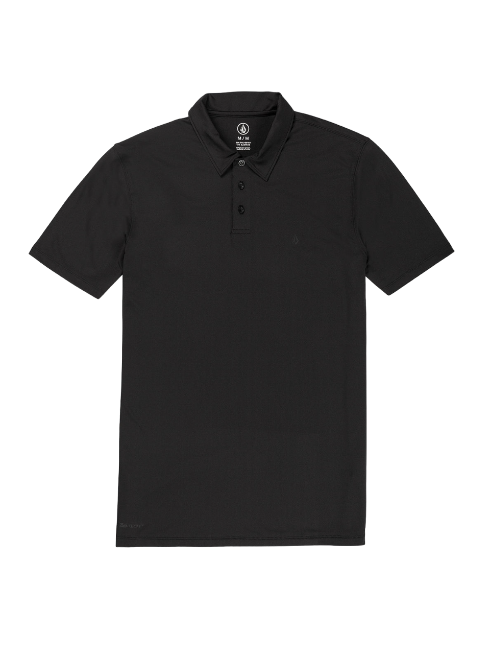 Hazard Pro Polo Short Sleeve Shirt - Black