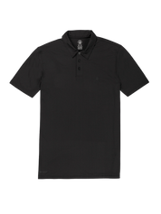 Hazard Pro Polo Short Sleeve Shirt - Black