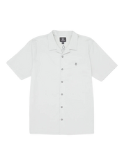 Skate Vitals Axel Short Sleeve Buttondown Shirt - Tower Grey