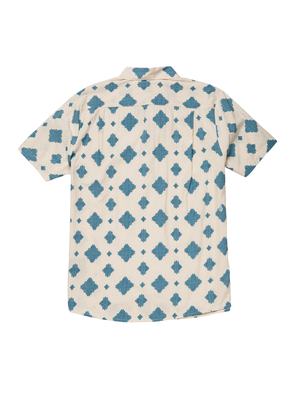 Grit Mandala Short Sleeve Shirt - Whitecap Grey