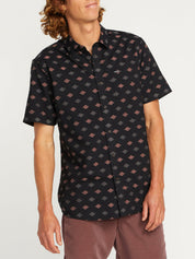 Stackstone Short Sleeve Shirt - Rinsed Black