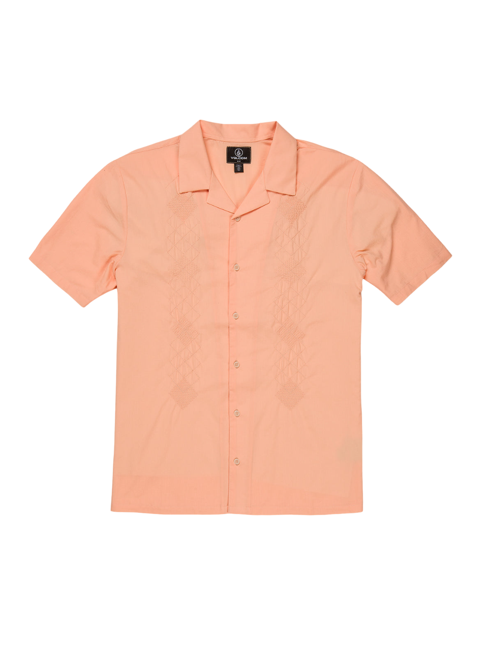 Baracostone Short Sleeve Shirt - Peach Bud