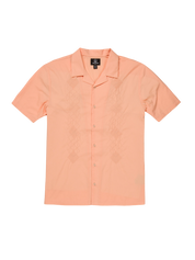 Baracostone Short Sleeve Shirt - Peach Bud