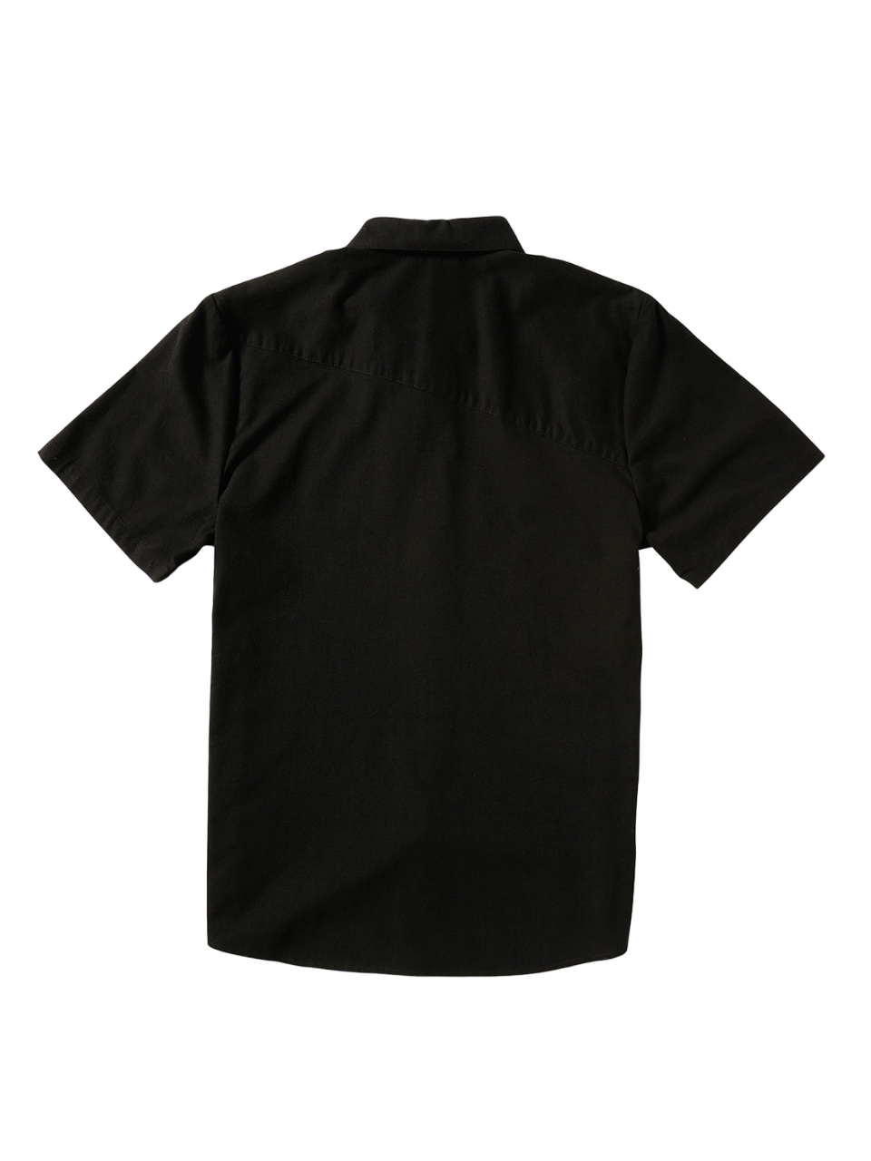 Everett Oxford Short Sleeve Shirt - New Black