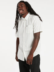 Boiler Woven Short Sleeve Shirt - Cloud