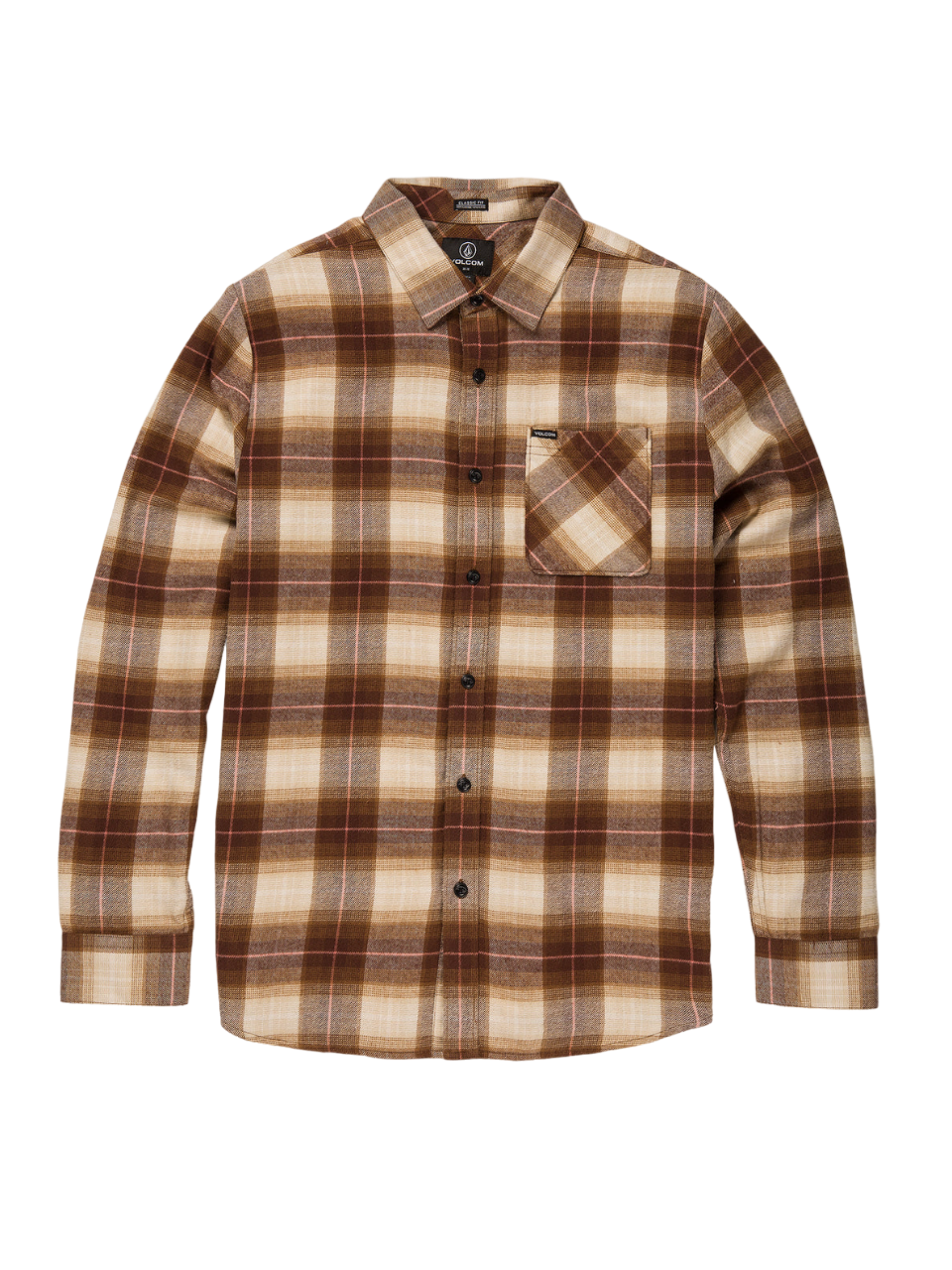 Kemostone Flannel Long Sleeve Shirt - Rubber