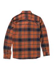 Caden Plaid Long Sleeve Flannel - Mocha