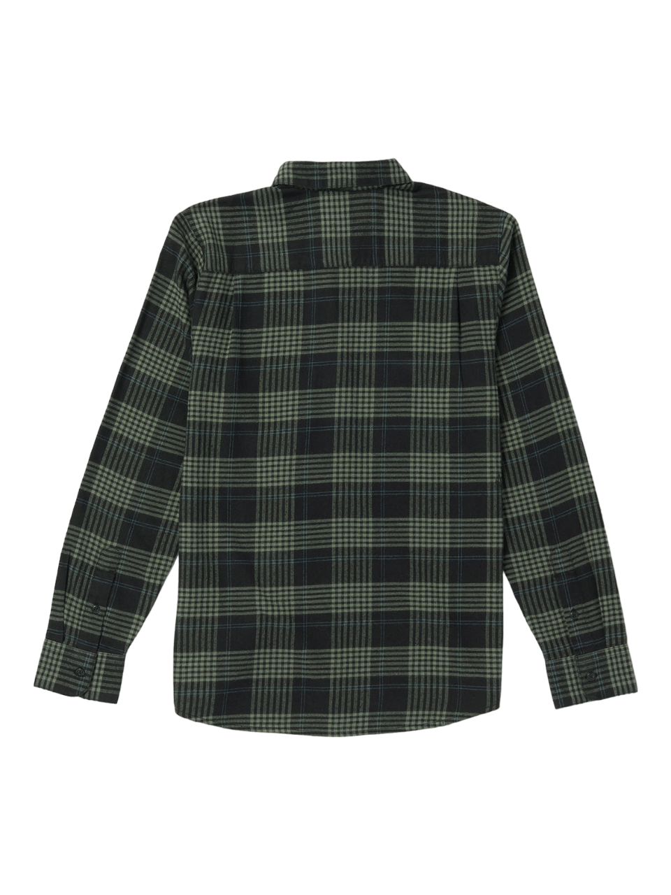 Caden Plaid Flannel - Black