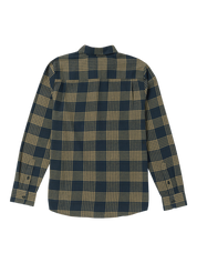 Caden Plaid Flannel - Navy