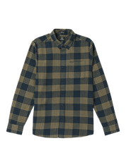 Caden Plaid Flannel - Navy