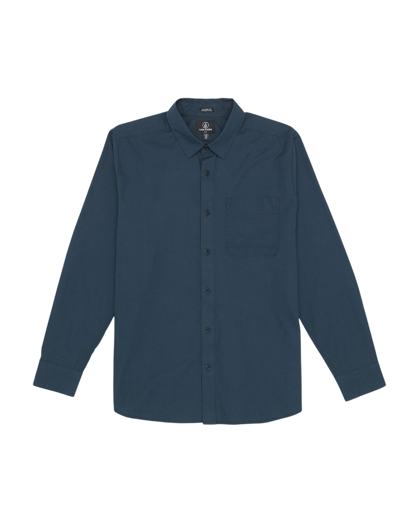 Chemise à manches longues Date Knight - Bleu marine