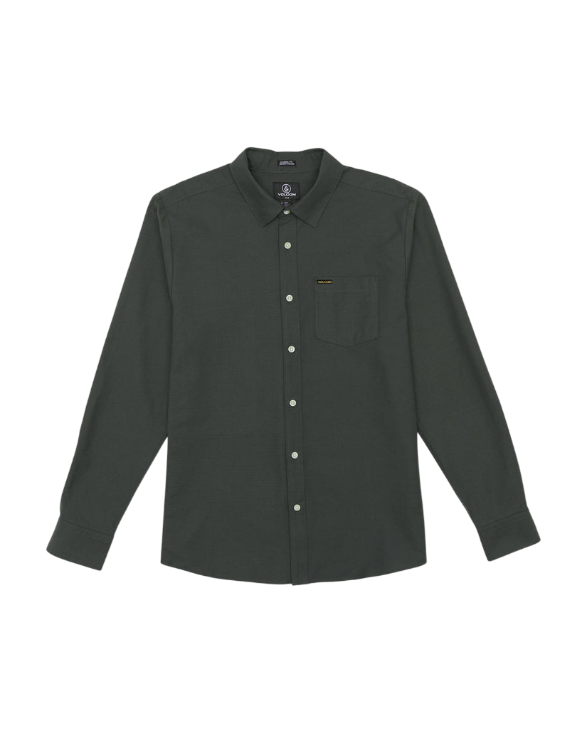 Veeco Oxford Long Sleeve Shirt - Stealth