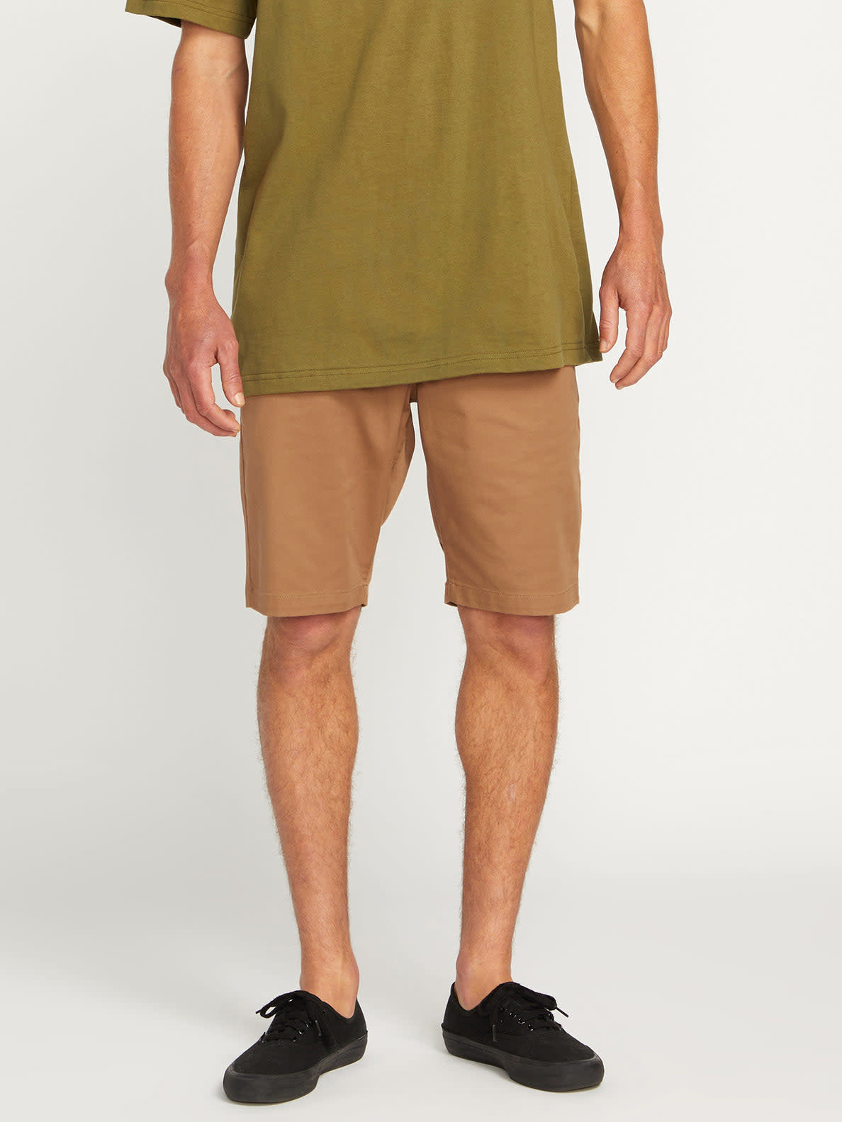 Frickin Modern Stretch Shorts - Tobacco