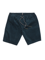 Frickin Mix Elastic Waist Shorts - Cruzer Blue