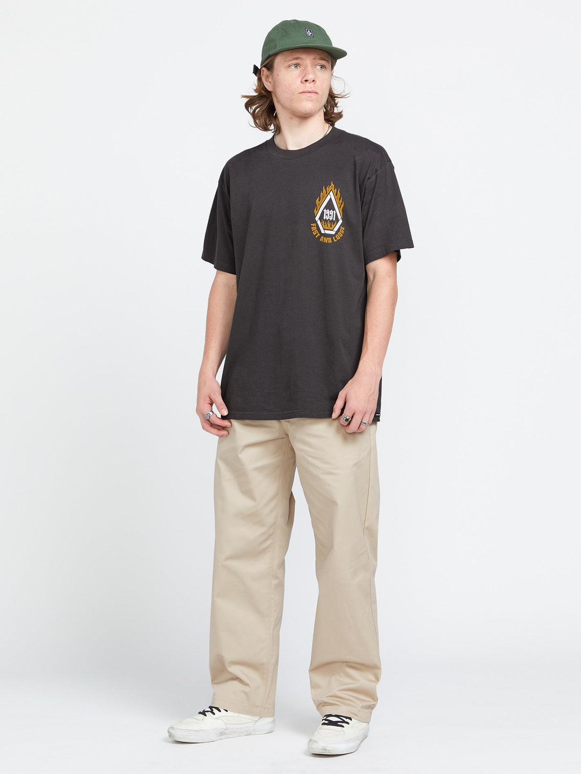 Pantalon chino Frickin Skate - Kaki clair