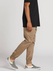 Frickin Slim Jogger Pants - Khaki