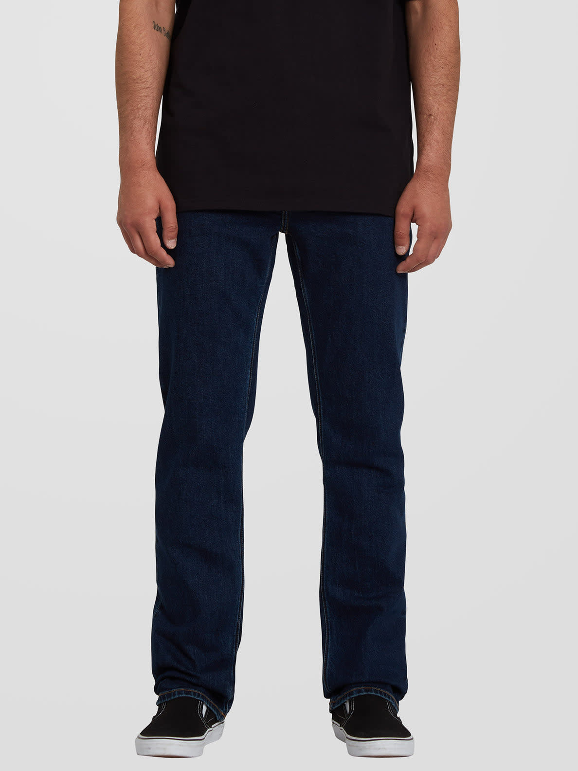 Solver Modern Fit Jeans - Dirty Med Blue