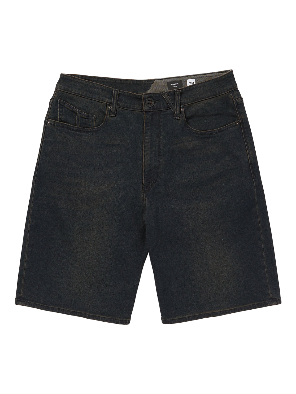 Billow Denim Shorts - Dirt Track