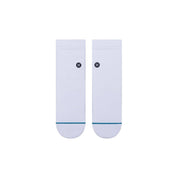 Icon Quarter Socks - White