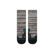 Mid Wool Crew Socks - Black