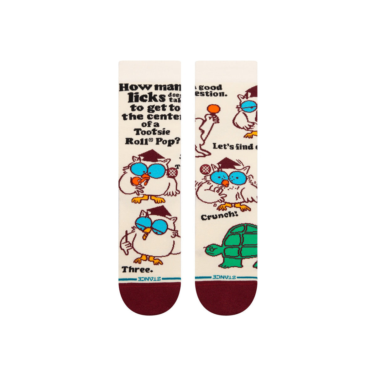 Chaussettes en toile Mr Owl Crew 