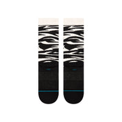 Spike Crew Socks - Black/White