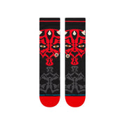 "Star Wars" Maul Crew Socks - Black